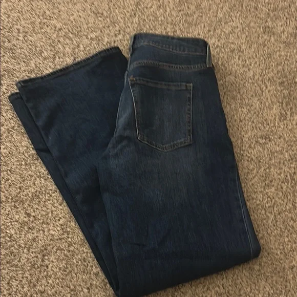 Old navy high-rise wow wide leg dark wash jeans - Picture 4 of 5